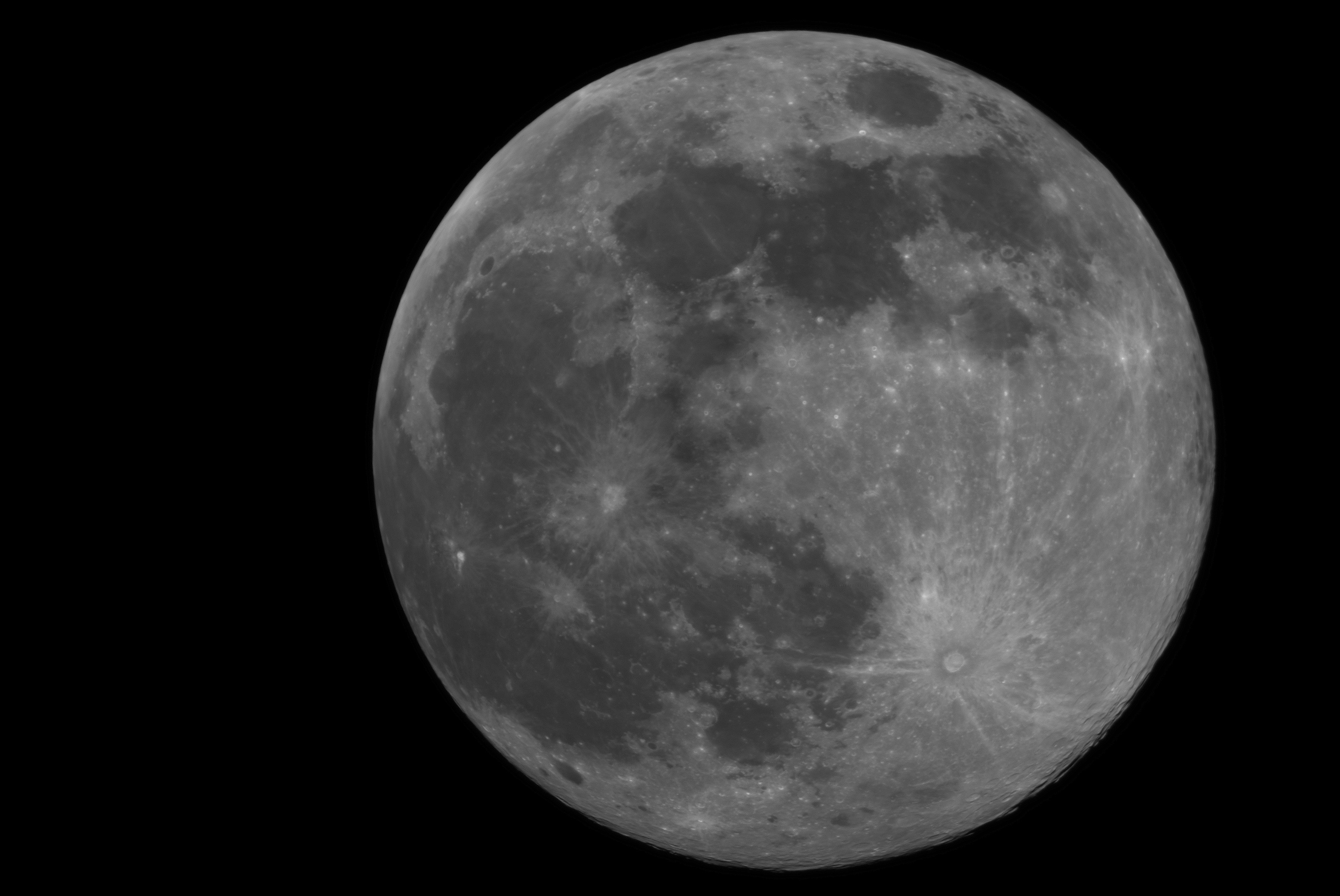 foto Super Luna del 7 Aprile